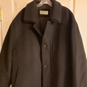 Wool men's dress coat